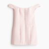 H & M - Off-the-shoulderjurk - Lichtroze