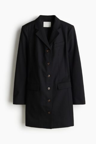 H & M - Blazerjurk van twill - Zwart