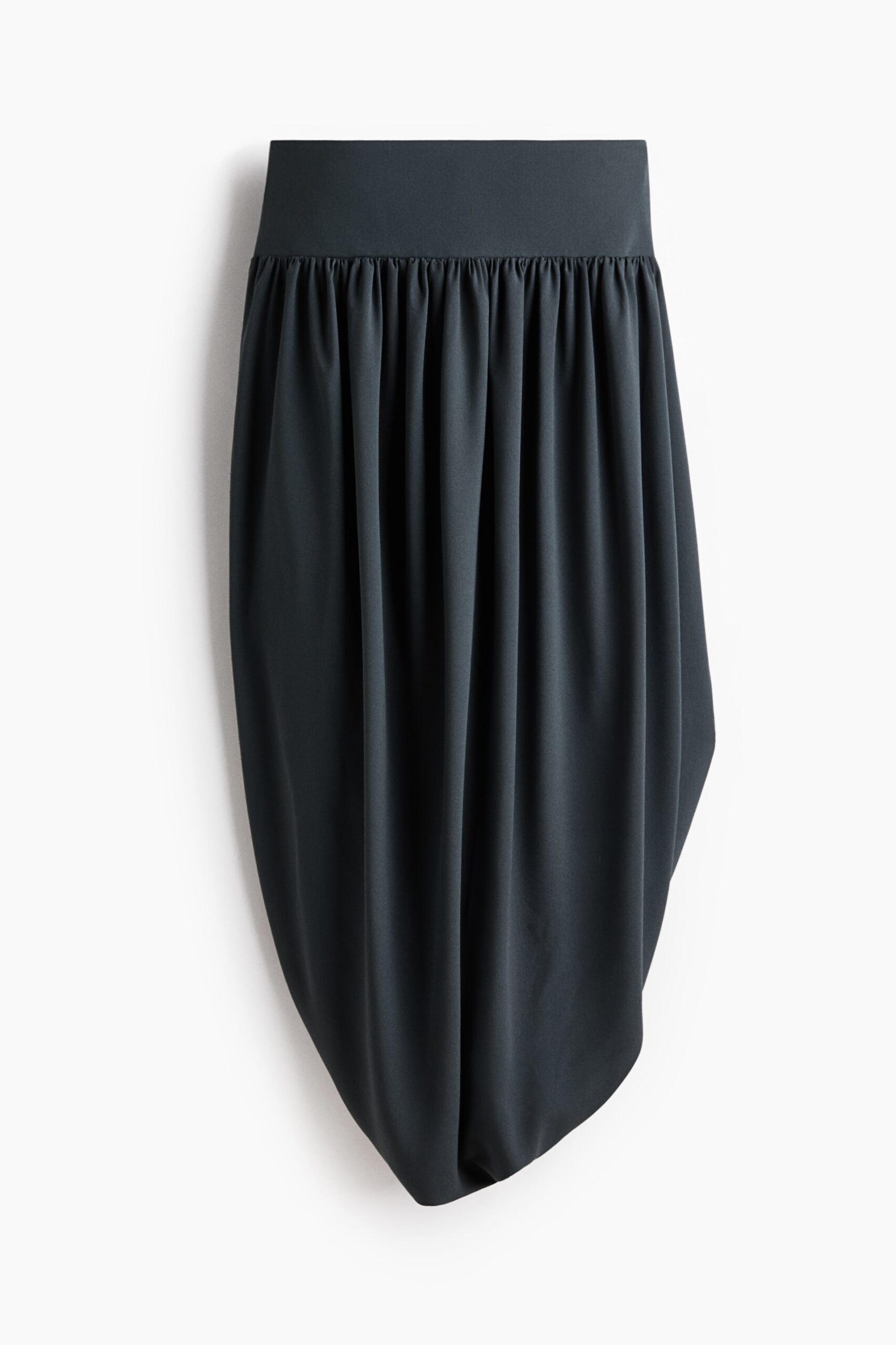 H & M - Tulprok met ballonzoom - Donkergrijs