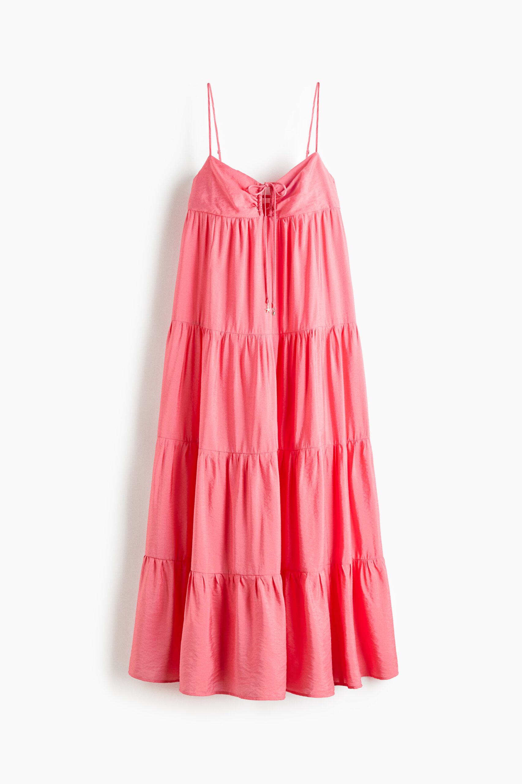 H & M - Strappy strokenjurk - Roze