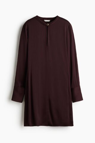 H & M - Tuniekjurk - Bordeauxrood