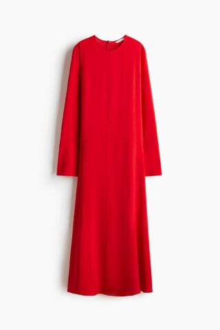 H & M - A-linejurk - Helderrood