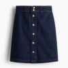 H & M - Denim rok - Donker Denimblauw