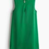 H & M - A-linejurk - Groen
