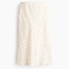 H & M - Slip-on rok van viscose - Roomwit/Bloemen