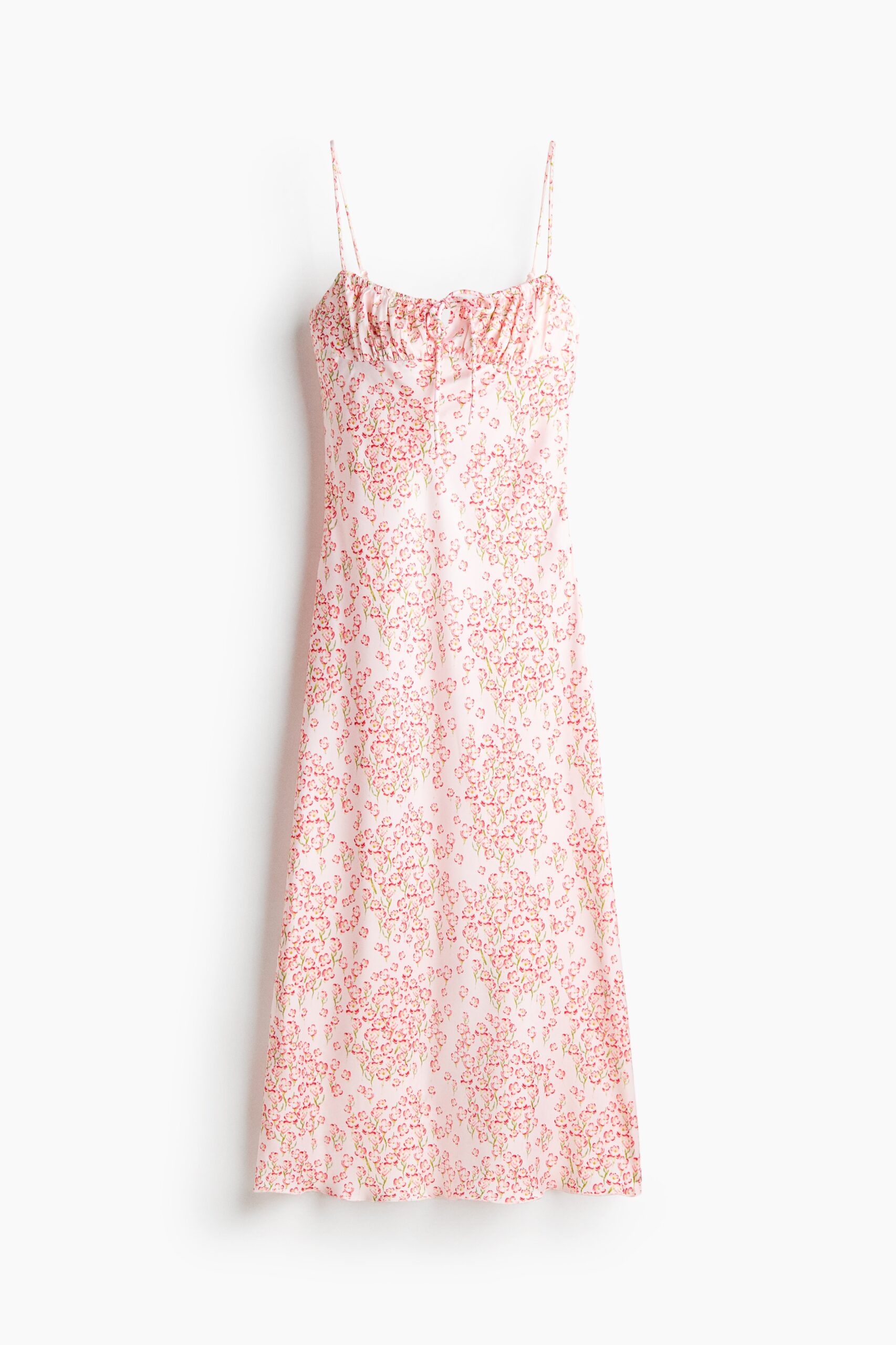 H & M - Strappy jurk - Wit/Bloemen H & M - Strappy jurk - Wit/Bloemen