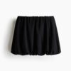 H & M - Bubble-hemrok - Zwart
