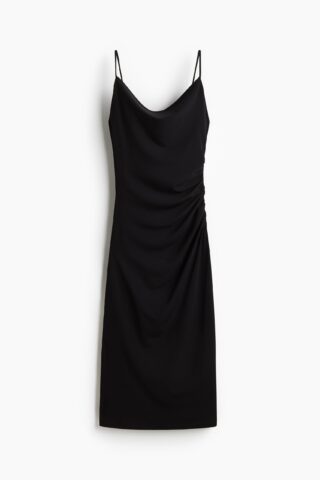 H & M - Strappy jurk van interlocktricot - Zwart