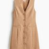 H & M - Doorknoopjurk - Beige