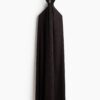 H & M - Halterjurk met gedraaid detail - Donkerbruin