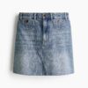 H & M - Denim A-linerok - Licht Denimblauw