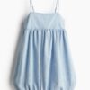 H & M - Bubble-hemjurk - Licht Denimblauw