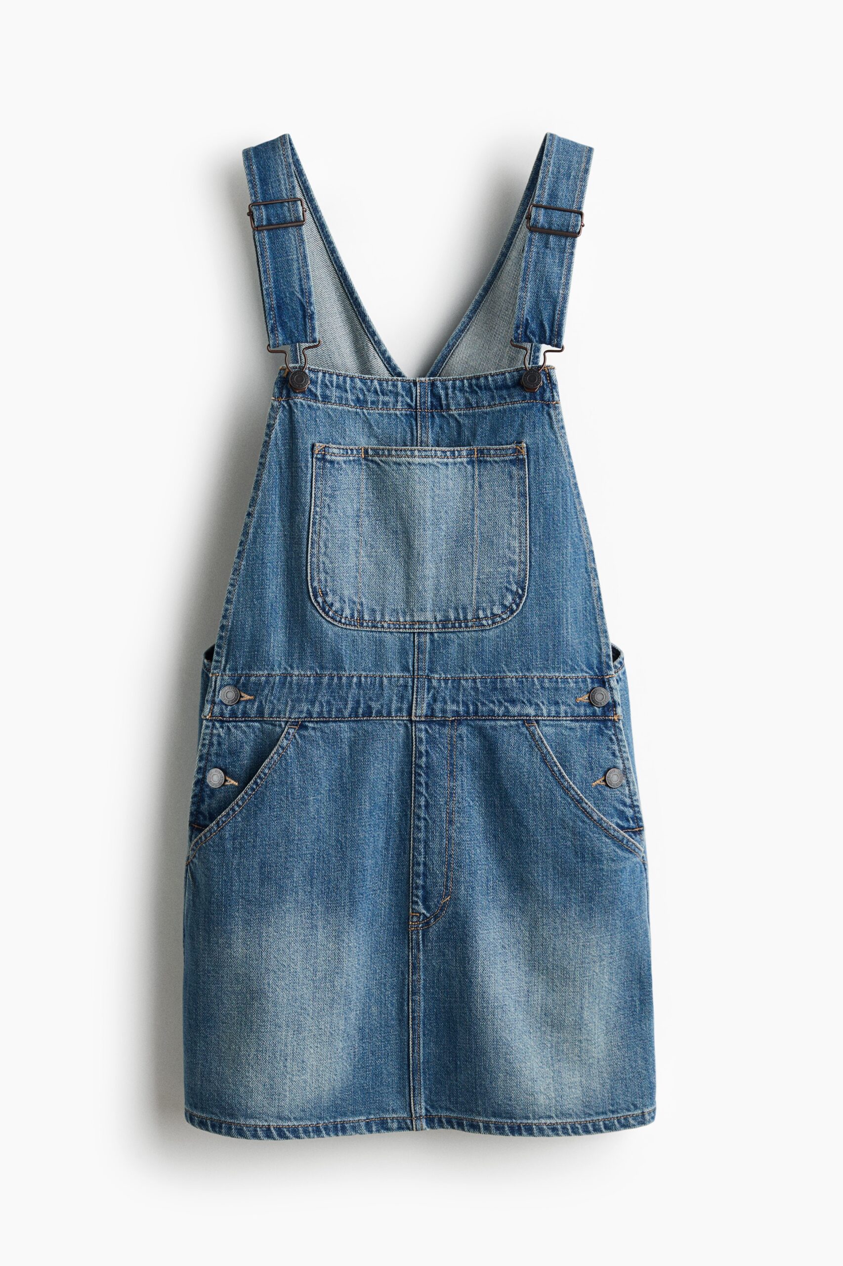 H & M - Denim salopettejurk - Denimblauw
