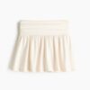 H & M - Tennisrok met SoftMove - Roomwit