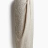 H & M - MAMA Overslagrok van structuurtricot - Lichtbeige