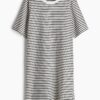 H & M - MAMA Voedingsjurk - Roomwit/Gestreept
