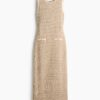 H & M - Jurk van gebreid bouclégaren - Beige