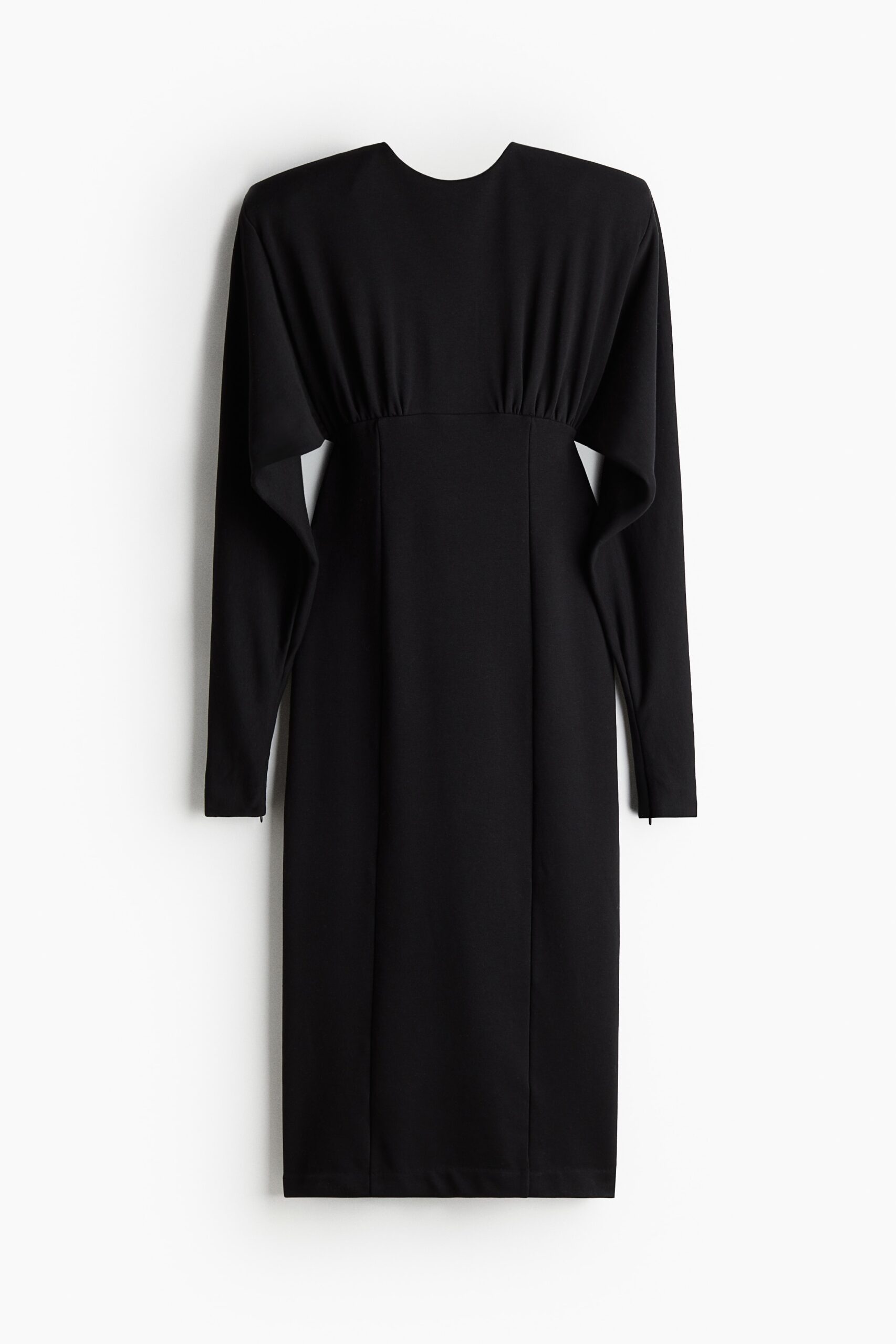 H & M - Sweatjurk met vleermuismouwen - Zwart