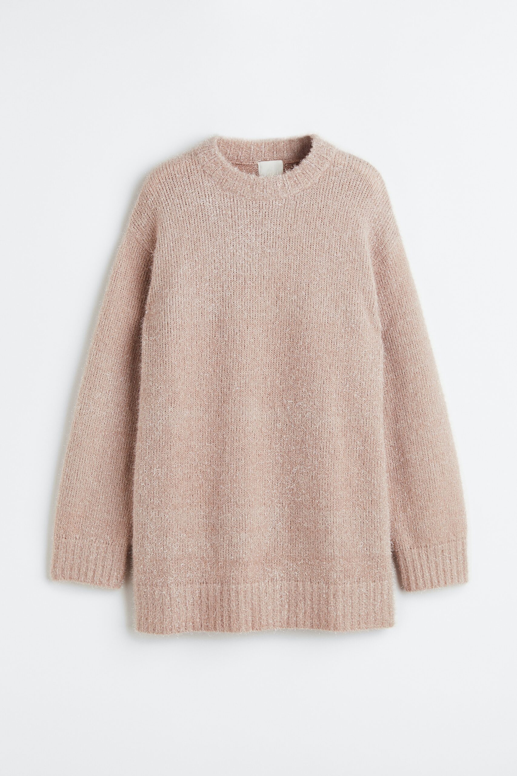 H & M - Glitterende jurk - Poederroze