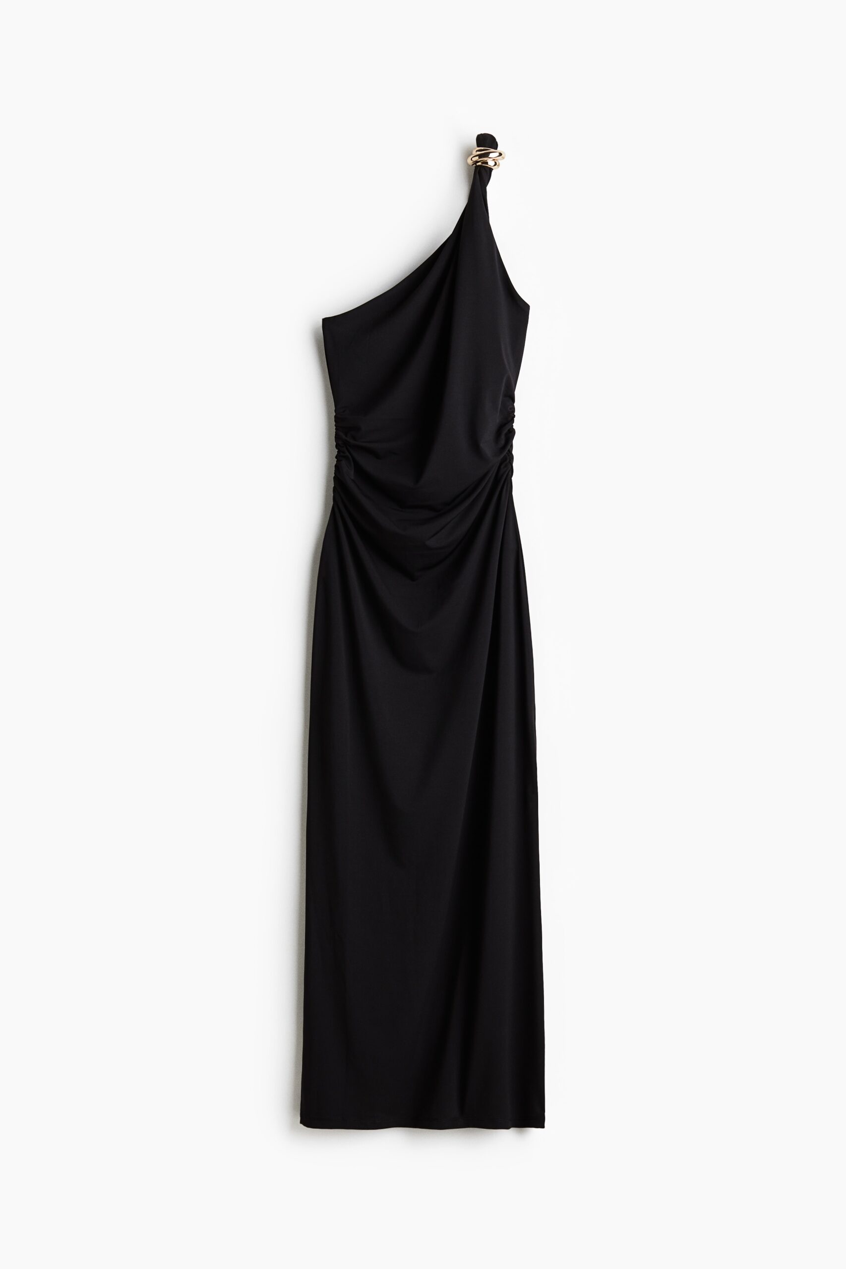 H & M - One-shoulder bodyconjurk - Zwart H & M - One-shoulder bodyconjurk - Zwart