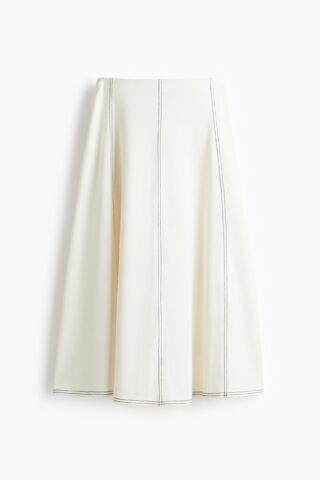 H & M - Midirok - Roomwit
