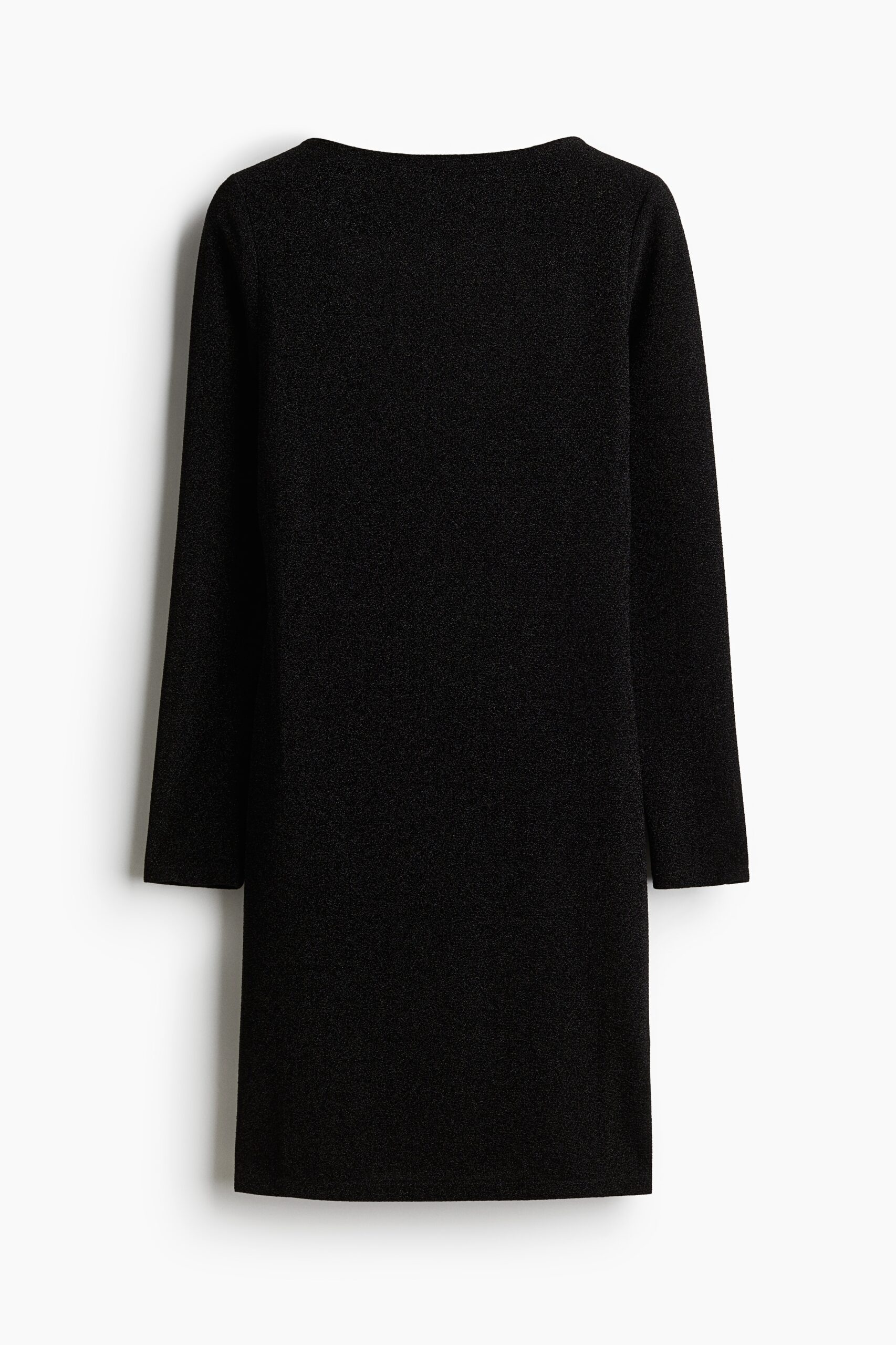 H & M - Jurk met boothals - Zwart