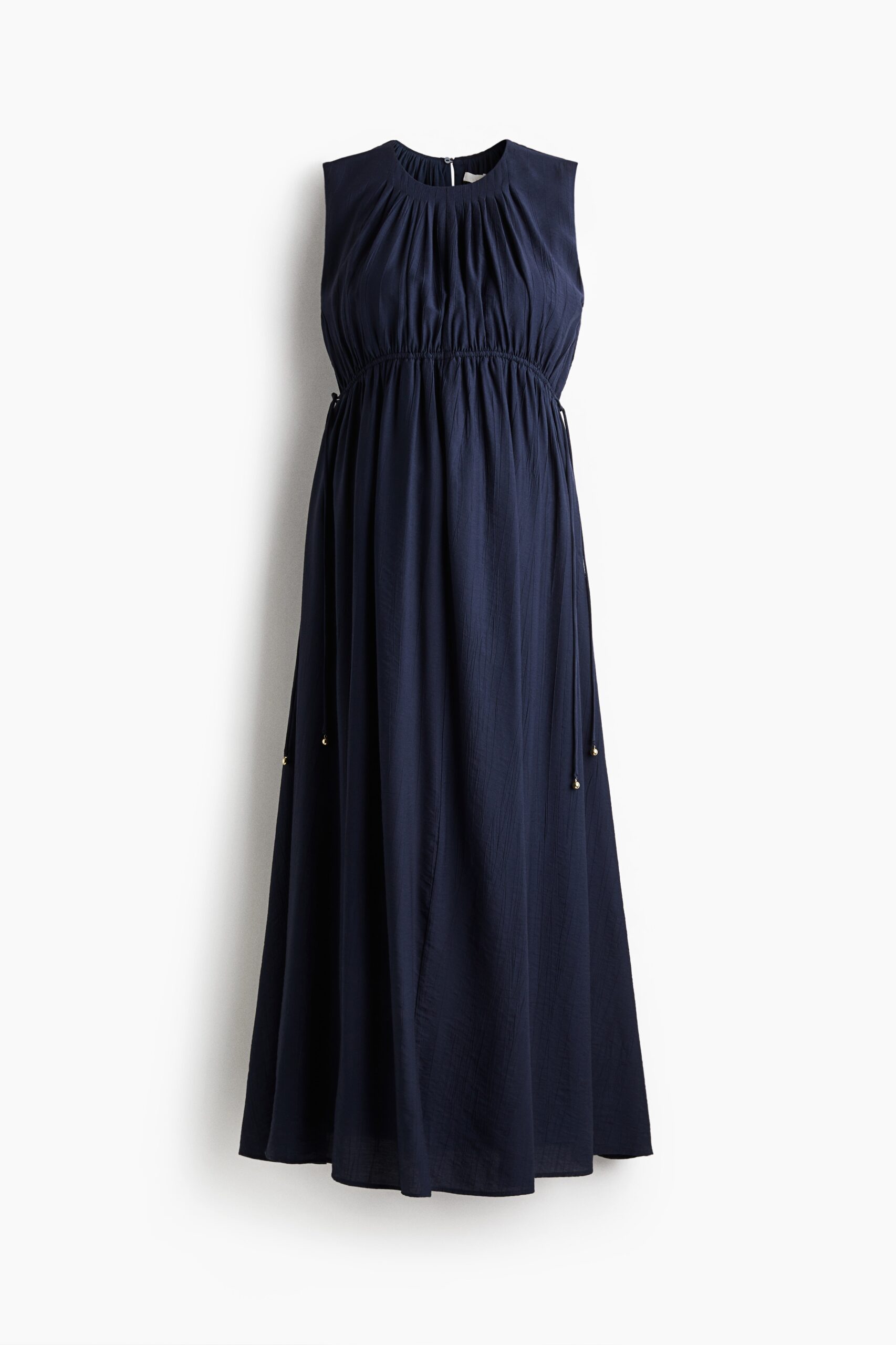 H & M - MAMA Jurk met drawstrings - Marineblauw H & M - MAMA Jurk met drawstrings - Marineblauw