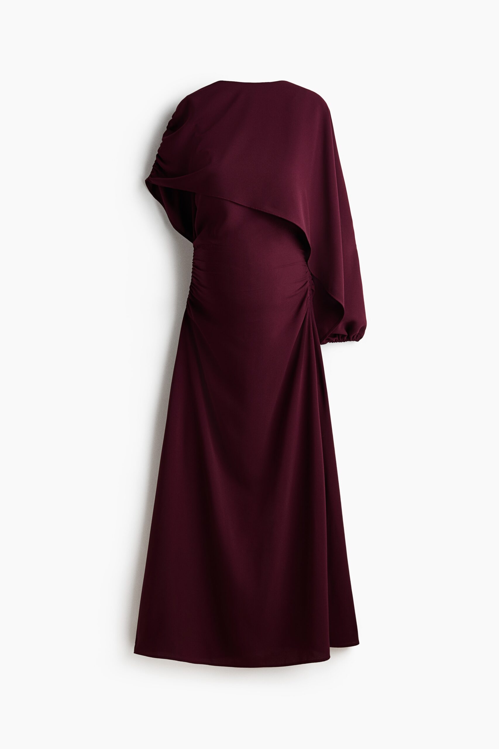 H & M - MAMA Voedingsjurk met cape - Bordeauxrood H & M - MAMA Voedingsjurk met cape - Bordeauxrood