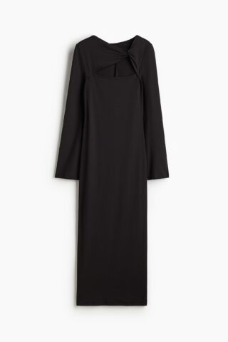 H & M - Bodyconjurk met cutout - Zwart