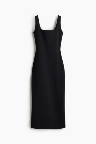 H & M - Bodycon dress - Zwart