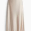 H & M - Midirok - Lichtbeige