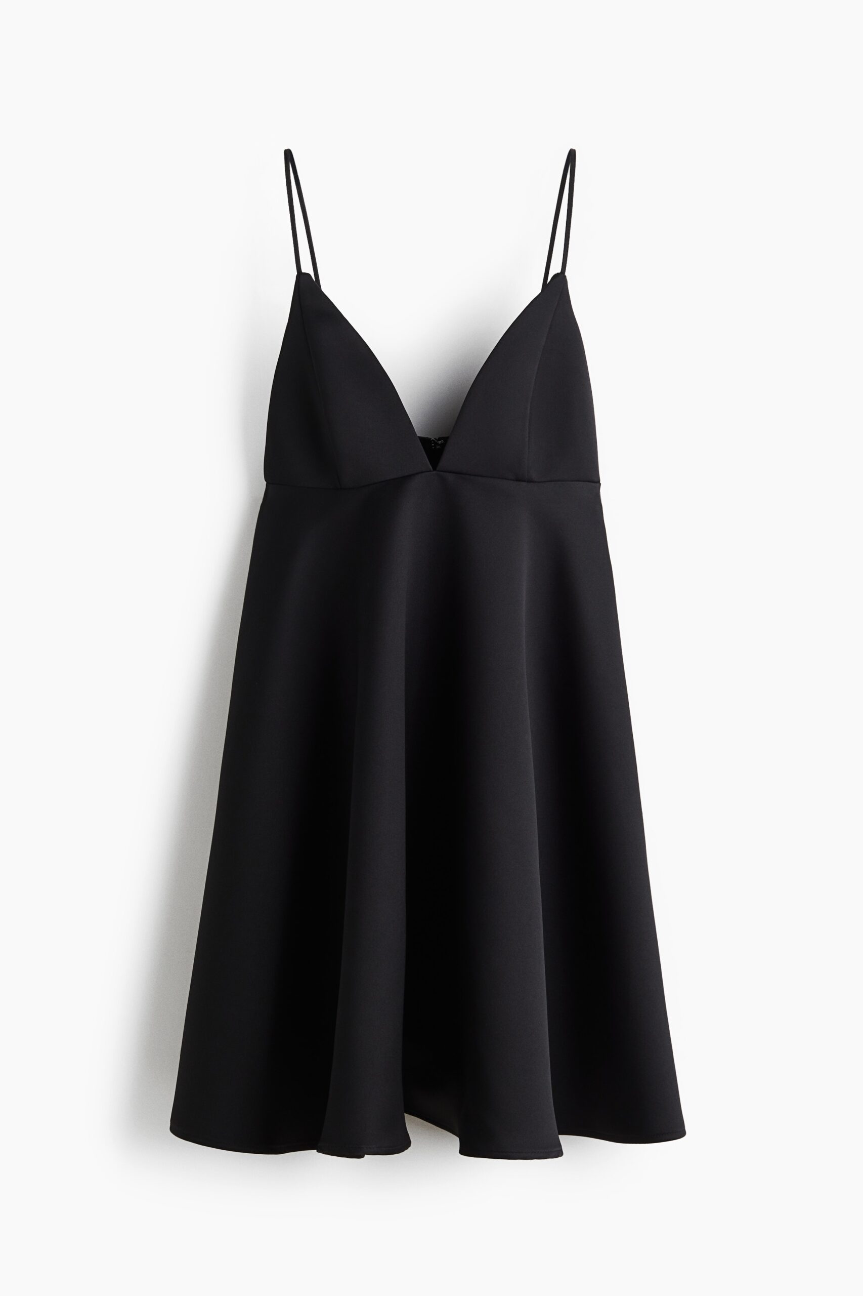 H & M - Flared strappy jurk - Zwart H & M - Flared strappy jurk - Zwart