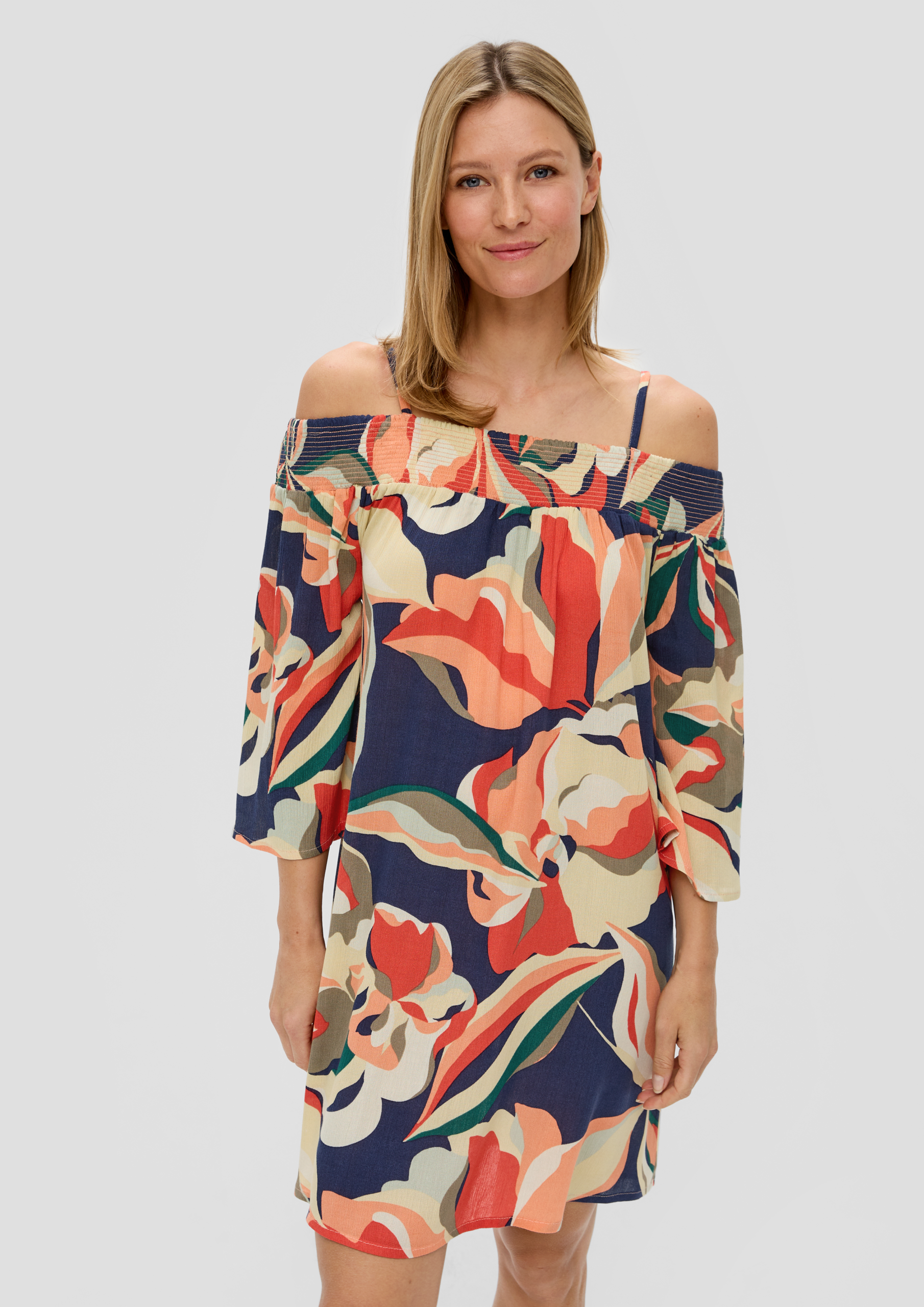 Strandjurk met motief all-over
