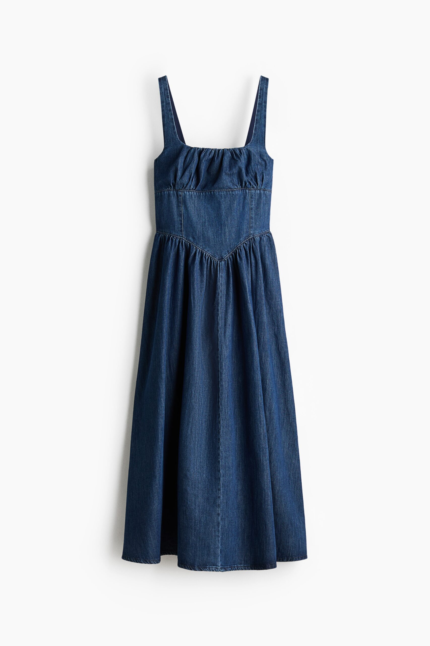H & M - Denim midi-jurk - Denimblauw H & M - Denim midi-jurk - Denimblauw