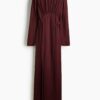 H & M - Low-backjurk - Bordeauxrood