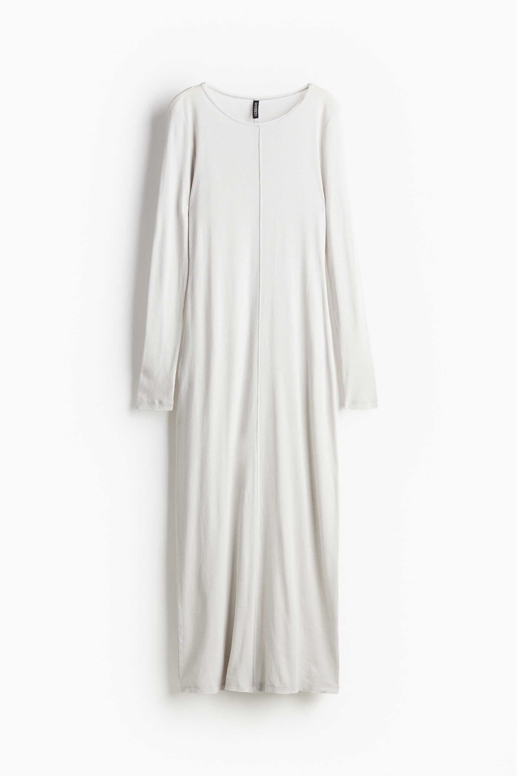 H & M - Bodyconjurk met zichtbare naden - Lichtgrijs H & M - Bodyconjurk met zichtbare naden - Lichtgrijs