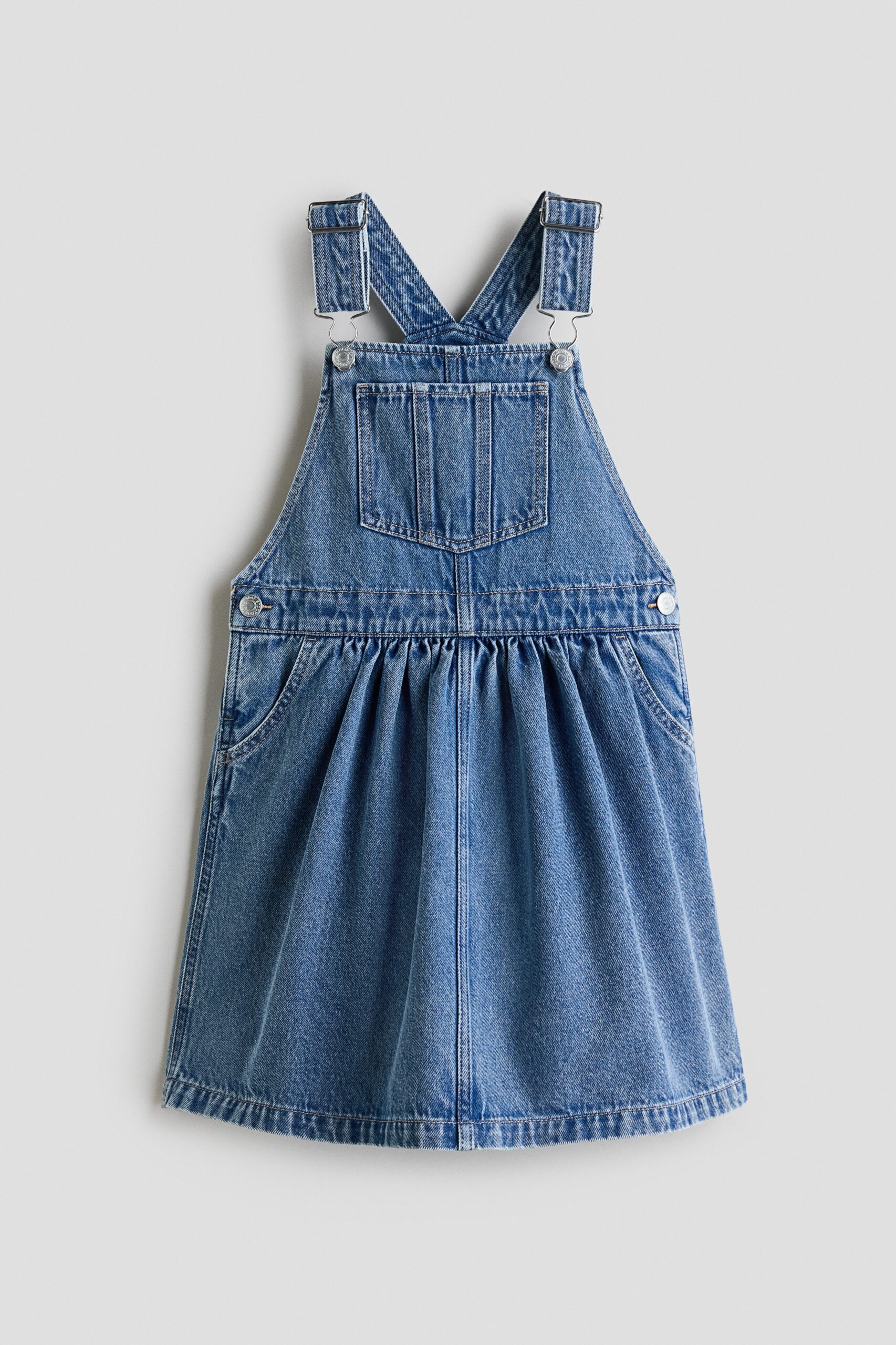 H & M - Denim salopettejurk - Denimblauw