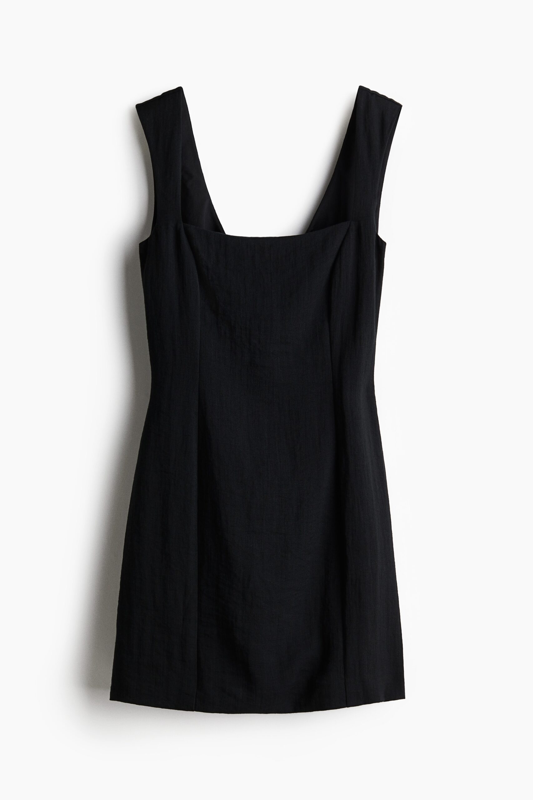 H & M - Jurk met strik - Zwart