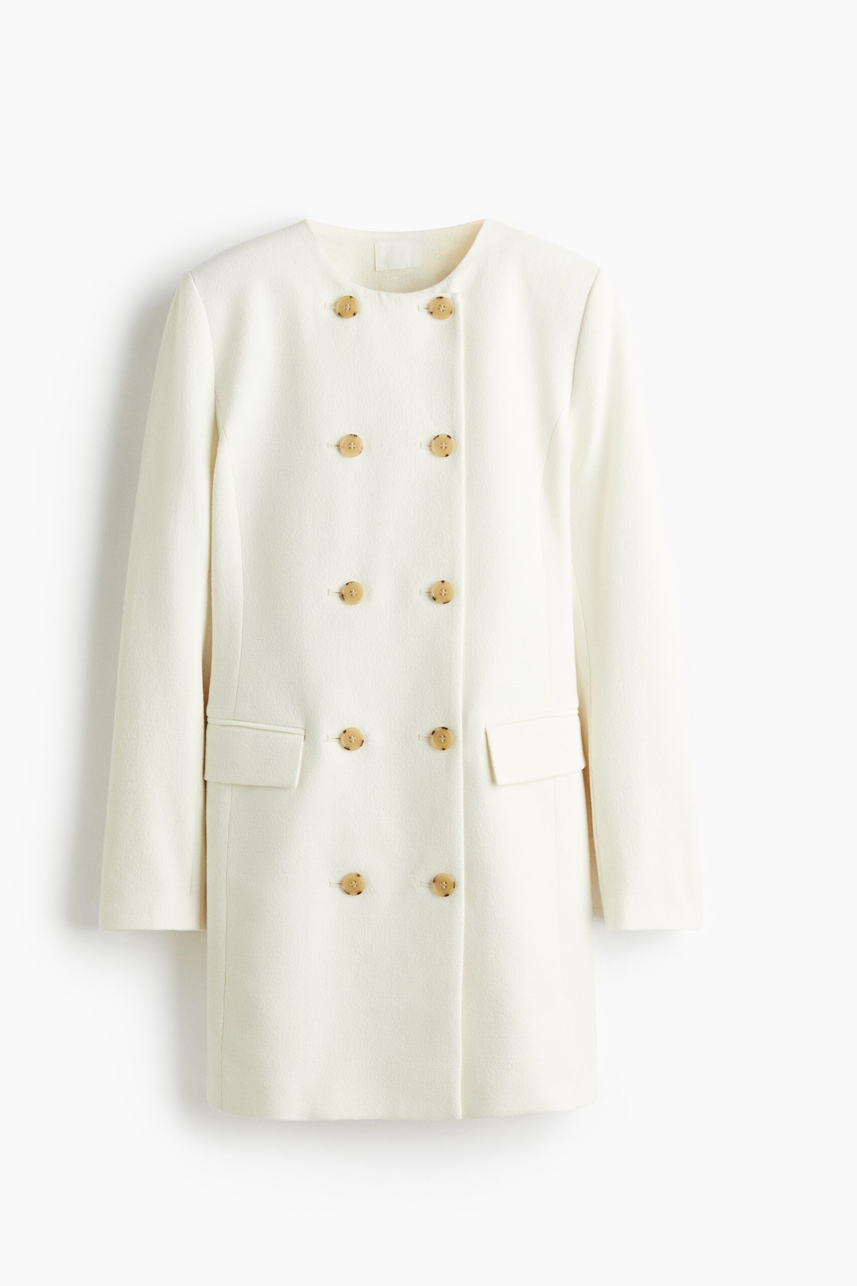 H & M - Double-breasted blazerjurk - Roomwit