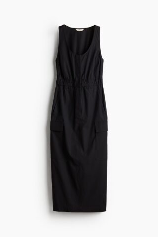 H & M - Lange utilityjurk - Zwart