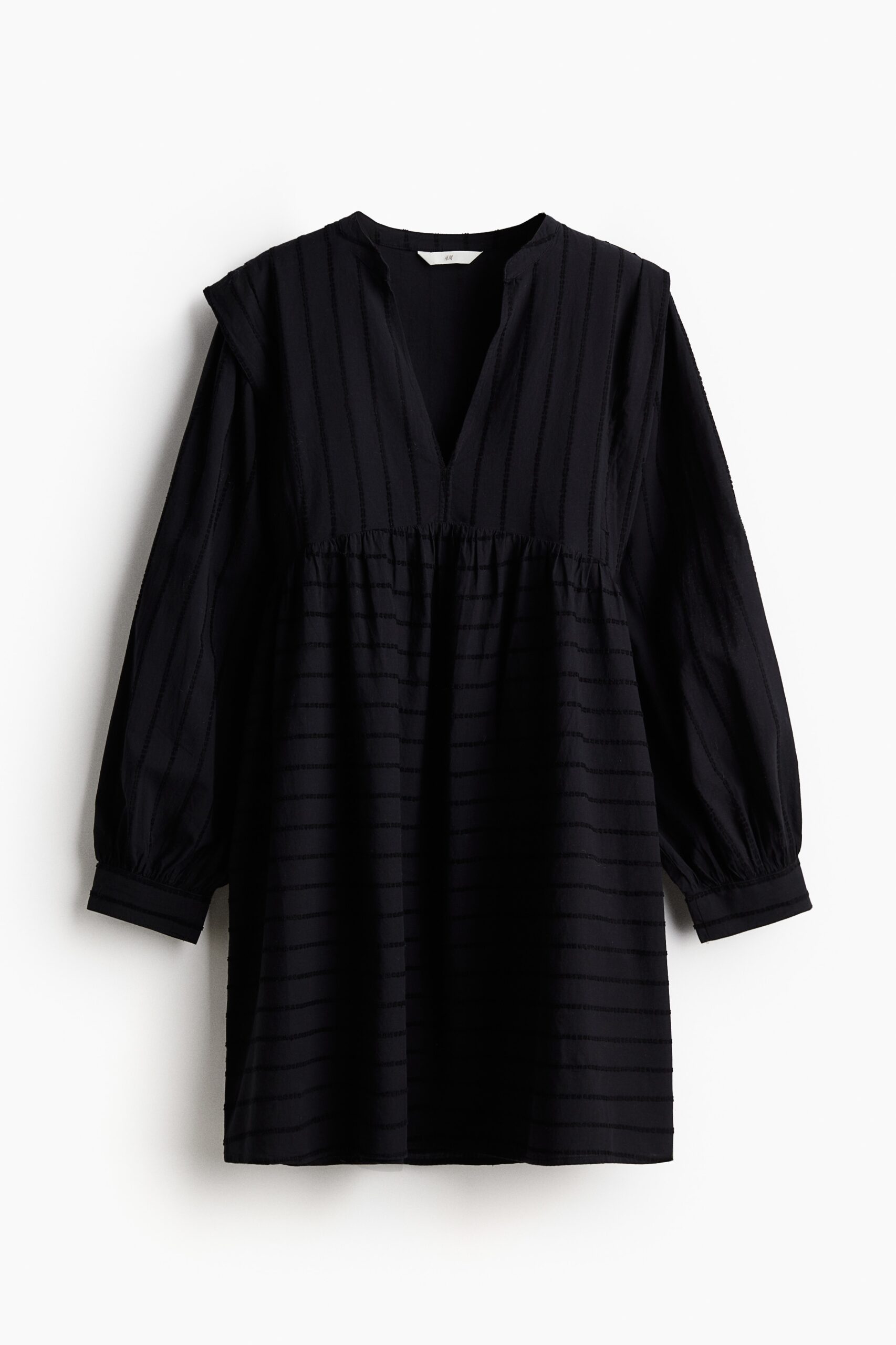 H & M - Jurk met pofmouwen - Zwart H & M - Jurk met pofmouwen - Zwart