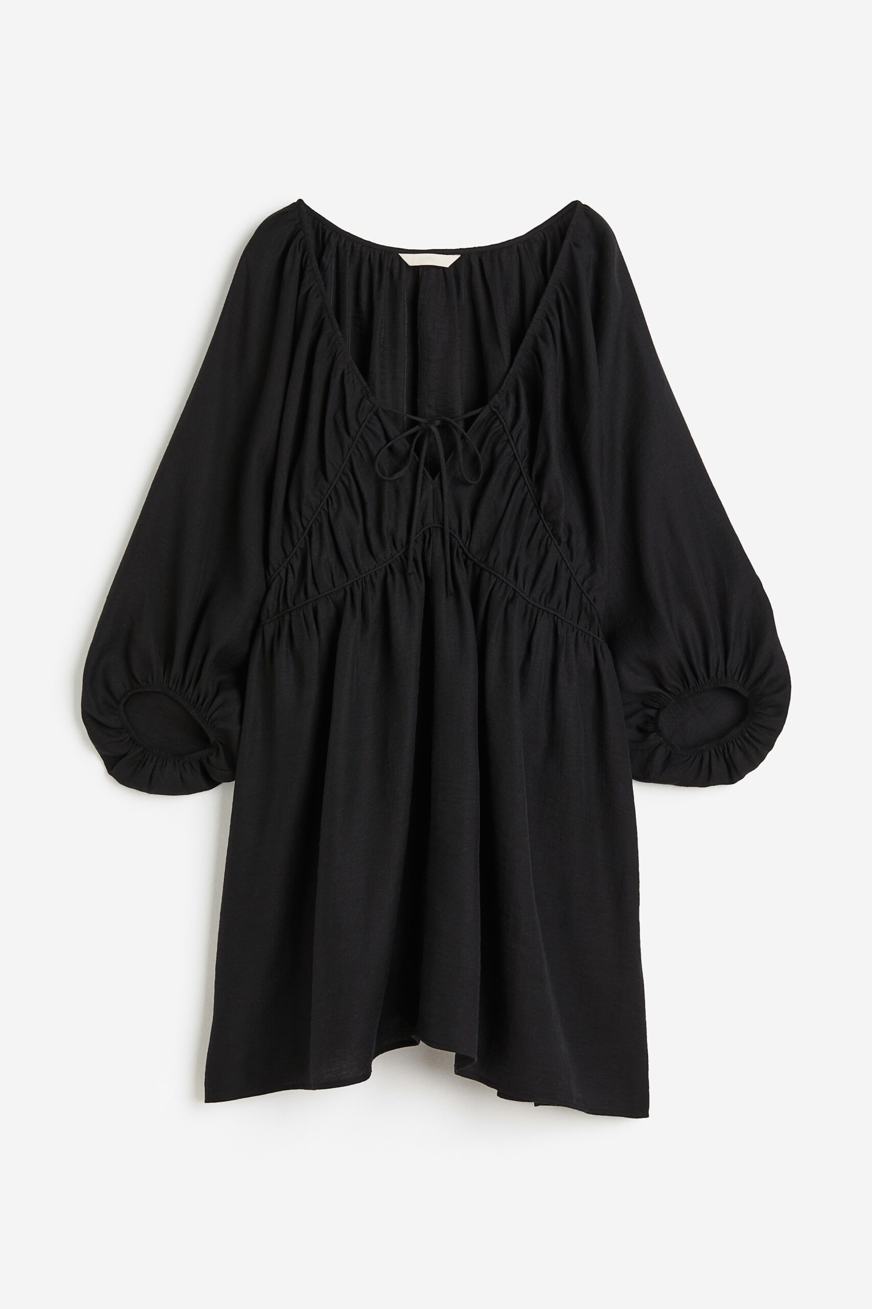 H & M - Oversized jurk van lyocellmix - Zwart H & M - Oversized jurk van lyocellmix - Zwart