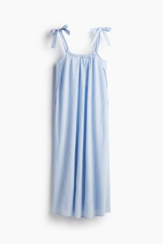 H & M - MAMA Before & After Voedingsjurk - Lichtblauw