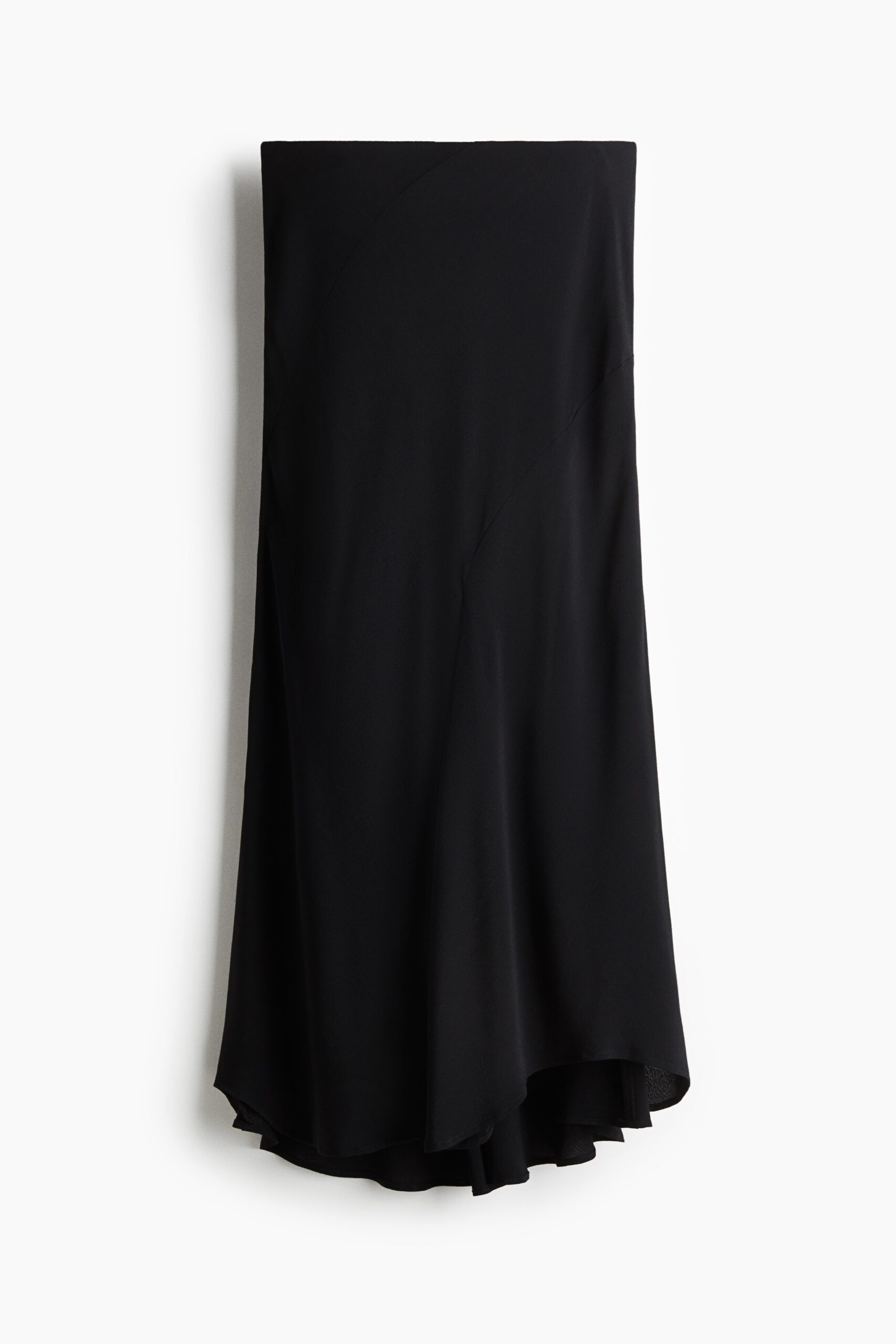 H & M - Asymmetrische midirok - Zwart H & M - Asymmetrische midirok - Zwart
