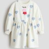 H & M - Sweatjurk met print - Ivoorwit/Peppa Big