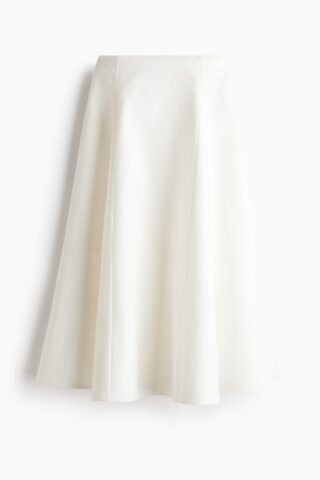 H & M - A-linerok - Wit