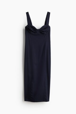H & M - Bodyconjurk - Marineblauw