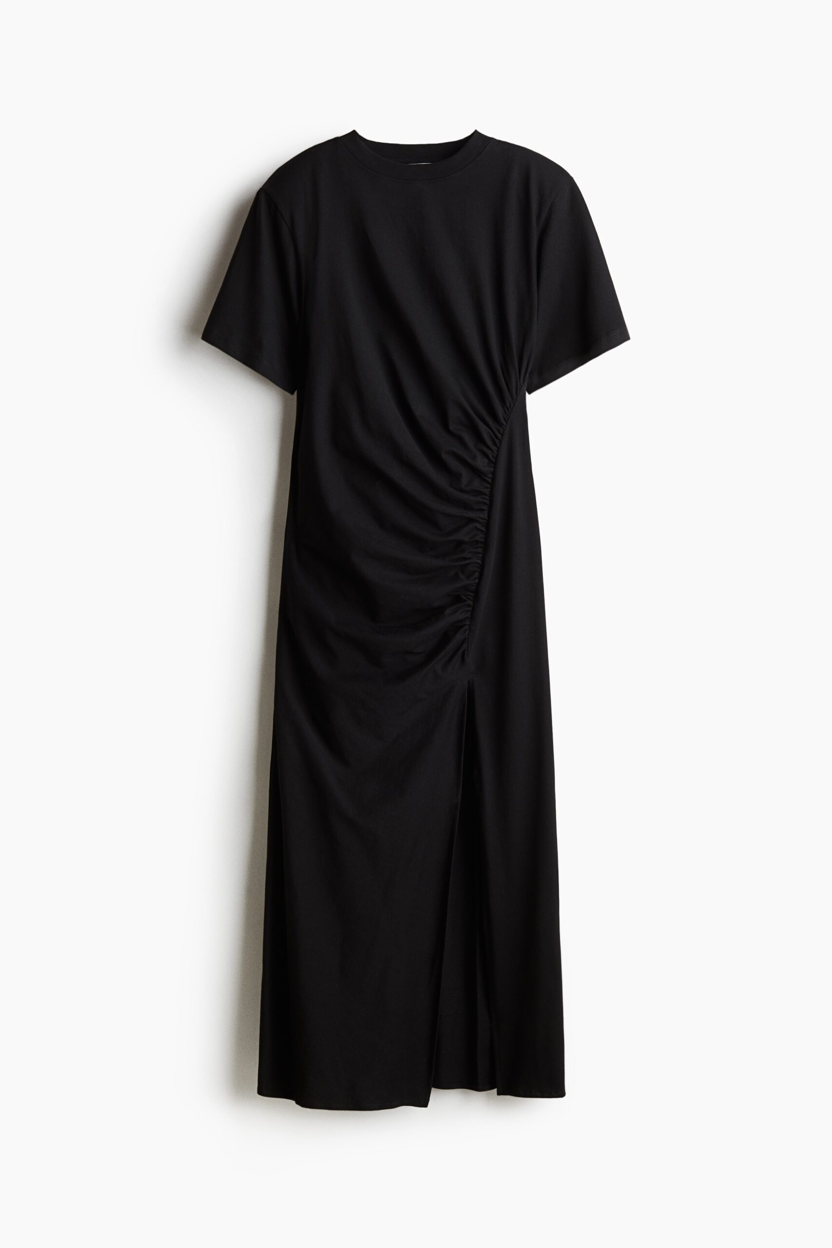 H & M - T-shirtjurk met schoudervullingen - Zwart H & M - T-shirtjurk met schoudervullingen - Zwart