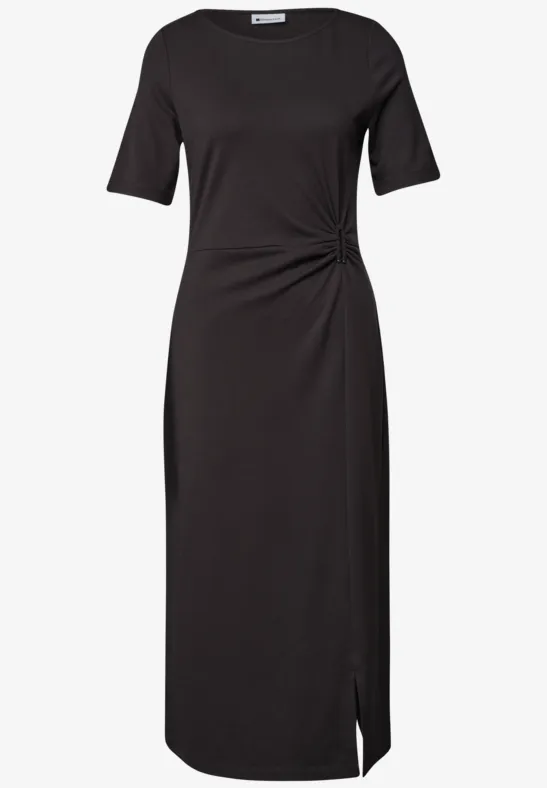 Midijurk van jersey met wikkel-look - Afbeelding 2