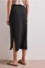 Midirok van tricot in effen kleur